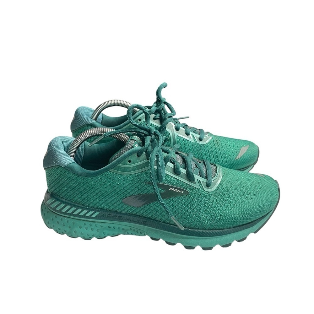 Brooks Adrenaline GTS 20 Women's Running Shoes Trainers Green 1202961B351 Sz 10 - Picture 4 of 14